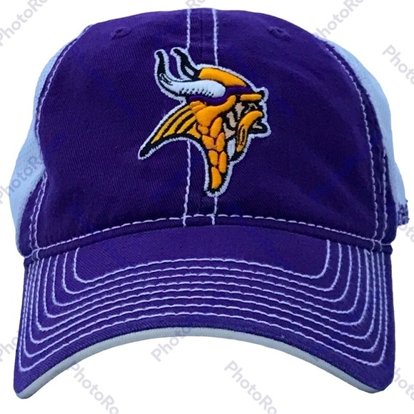 Reebok On-field - NFL Minnesota Vikings Mesh Football Cap - Picture 1 of 16